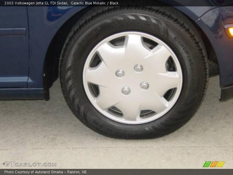 Galactic Blue Metallic / Black 2003 Volkswagen Jetta GL TDI Sedan