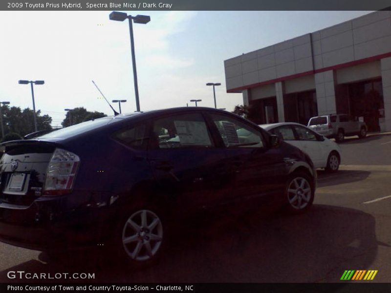 Spectra Blue Mica / Dark Gray 2009 Toyota Prius Hybrid