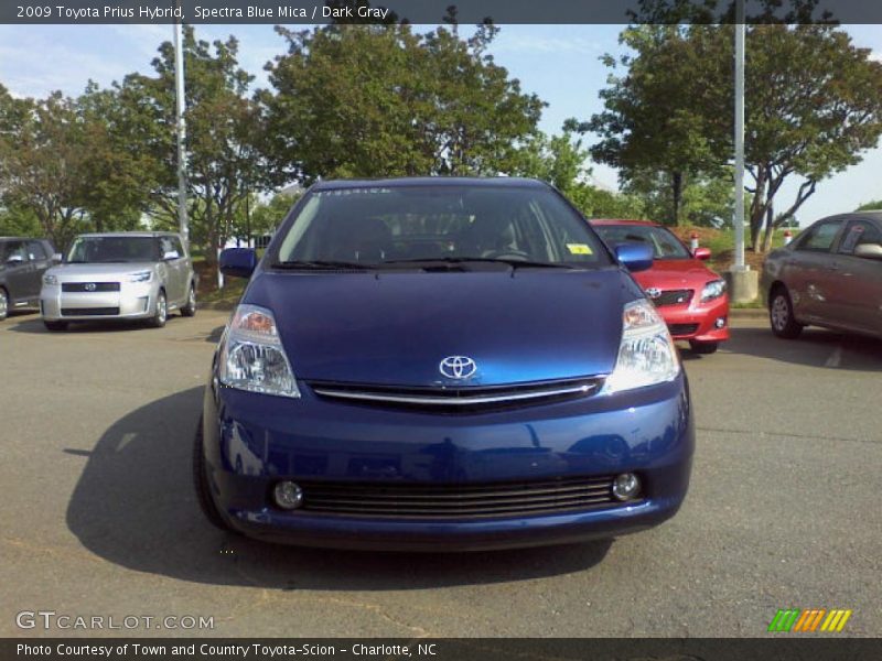 Spectra Blue Mica / Dark Gray 2009 Toyota Prius Hybrid