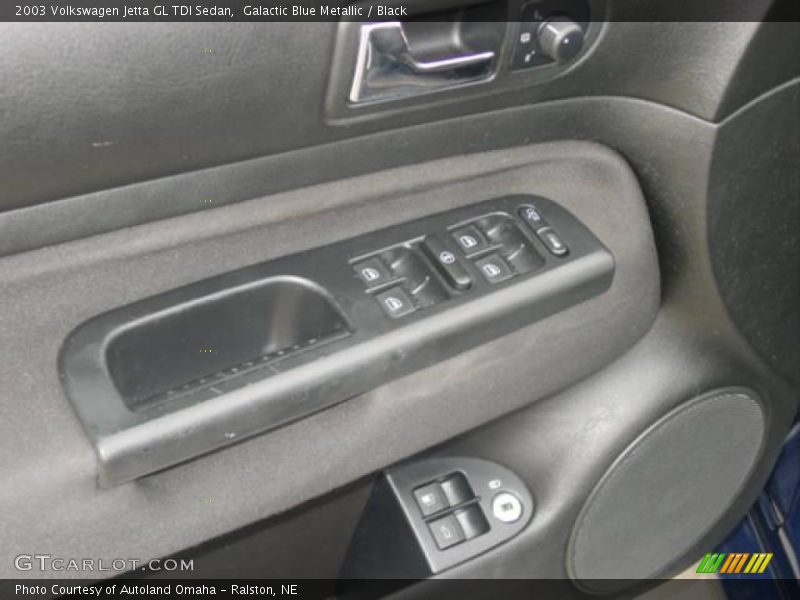 Galactic Blue Metallic / Black 2003 Volkswagen Jetta GL TDI Sedan