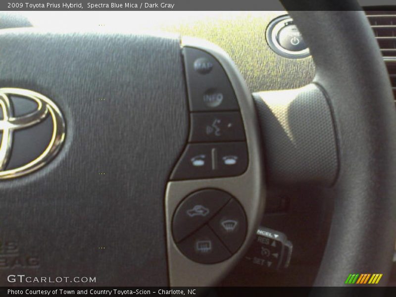 Spectra Blue Mica / Dark Gray 2009 Toyota Prius Hybrid