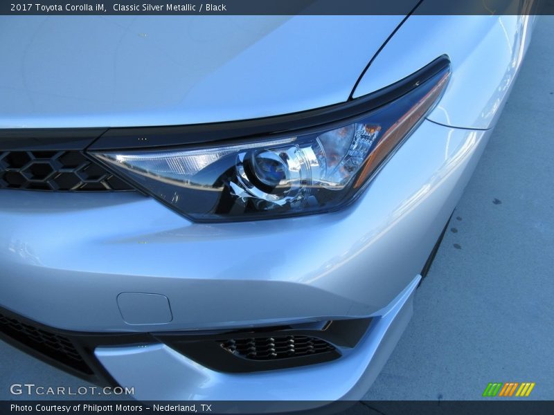 Classic Silver Metallic / Black 2017 Toyota Corolla iM