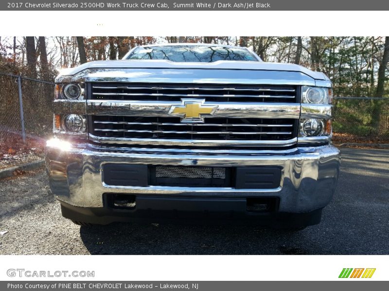 Summit White / Dark Ash/Jet Black 2017 Chevrolet Silverado 2500HD Work Truck Crew Cab