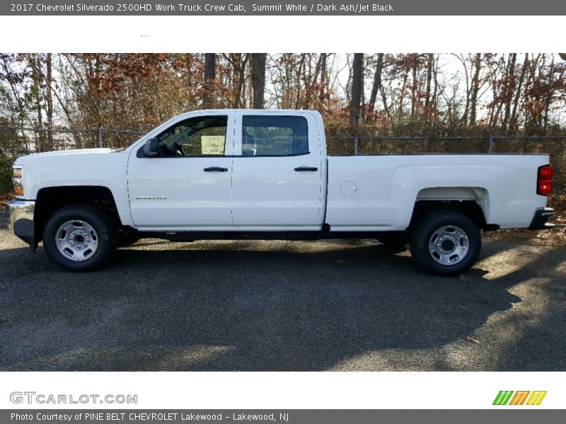 Summit White / Dark Ash/Jet Black 2017 Chevrolet Silverado 2500HD Work Truck Crew Cab