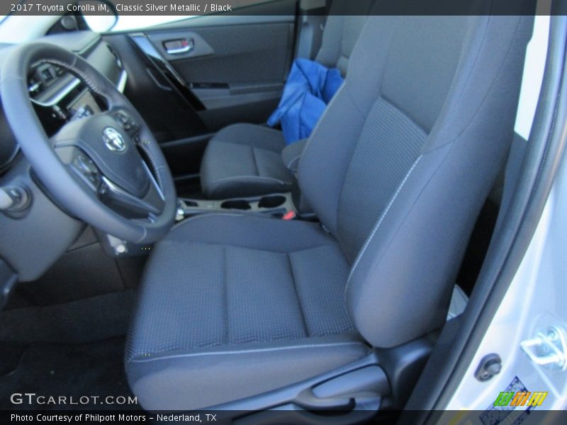 Classic Silver Metallic / Black 2017 Toyota Corolla iM