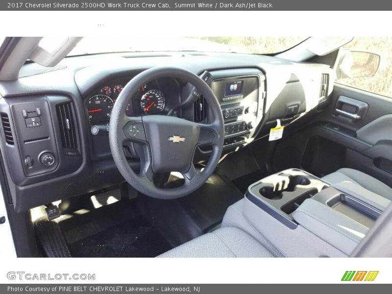 Summit White / Dark Ash/Jet Black 2017 Chevrolet Silverado 2500HD Work Truck Crew Cab