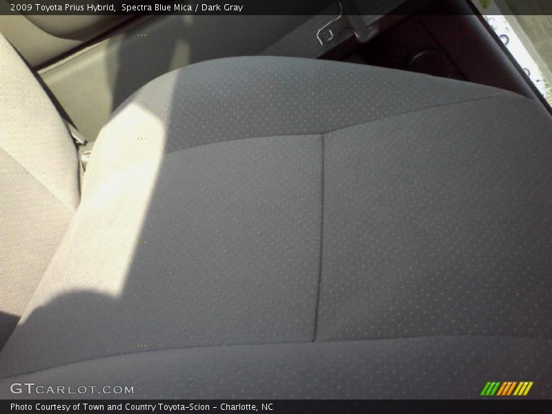 Spectra Blue Mica / Dark Gray 2009 Toyota Prius Hybrid
