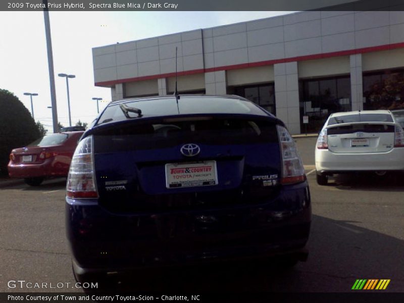 Spectra Blue Mica / Dark Gray 2009 Toyota Prius Hybrid