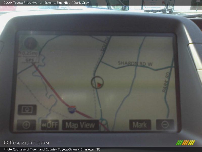 Spectra Blue Mica / Dark Gray 2009 Toyota Prius Hybrid