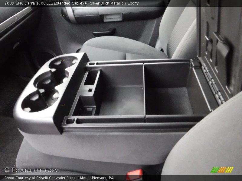 Silver Birch Metallic / Ebony 2009 GMC Sierra 1500 SLE Extended Cab 4x4