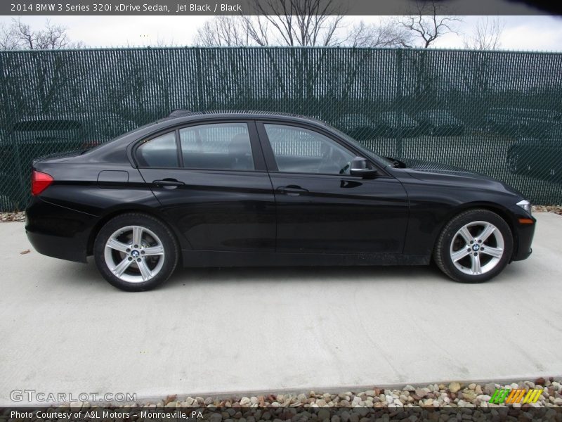 Jet Black / Black 2014 BMW 3 Series 320i xDrive Sedan