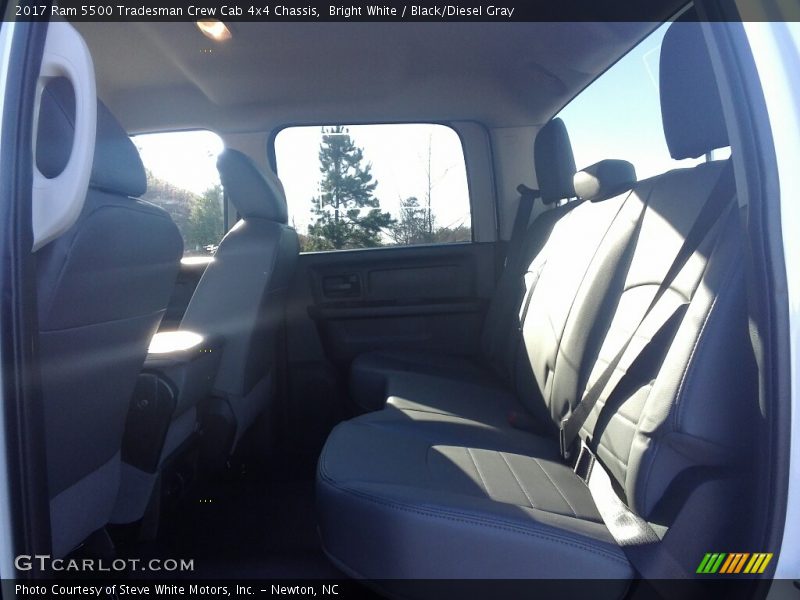Bright White / Black/Diesel Gray 2017 Ram 5500 Tradesman Crew Cab 4x4 Chassis