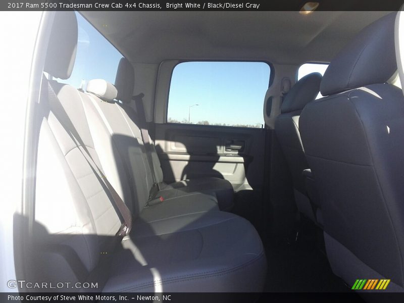 Bright White / Black/Diesel Gray 2017 Ram 5500 Tradesman Crew Cab 4x4 Chassis