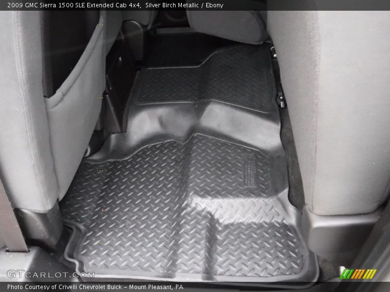 Silver Birch Metallic / Ebony 2009 GMC Sierra 1500 SLE Extended Cab 4x4