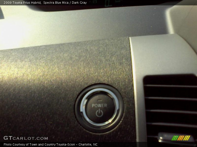 Spectra Blue Mica / Dark Gray 2009 Toyota Prius Hybrid