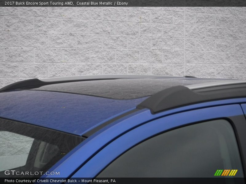 Coastal Blue Metallic / Ebony 2017 Buick Encore Sport Touring AWD
