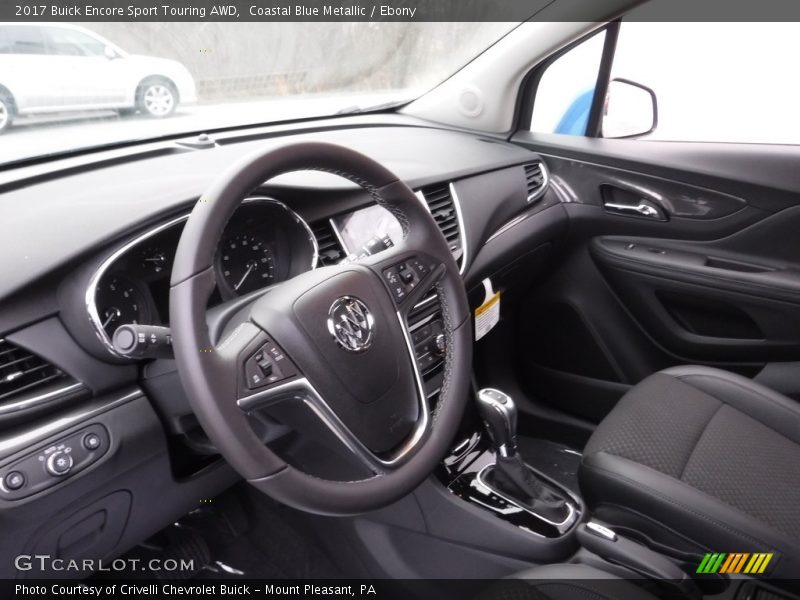 Dashboard of 2017 Encore Sport Touring AWD