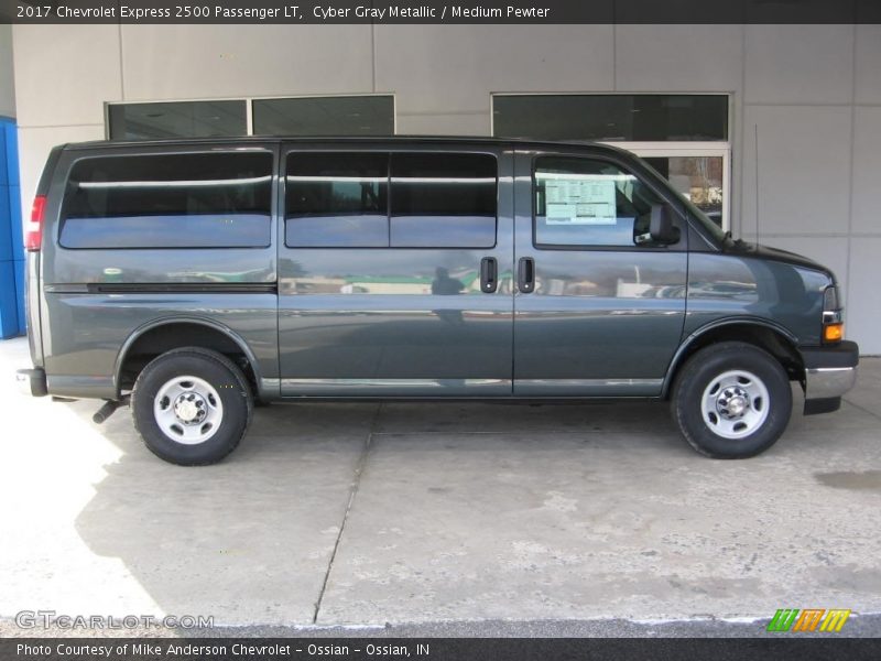  2017 Express 2500 Passenger LT Cyber Gray Metallic