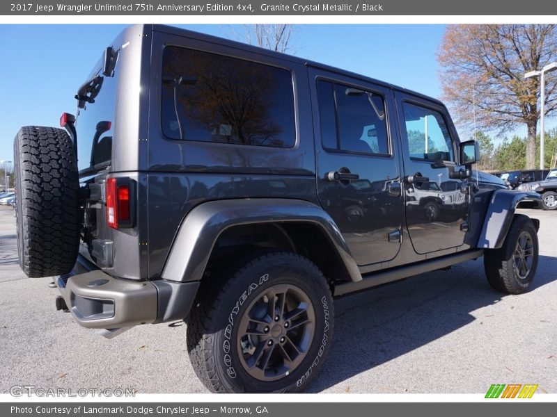 Granite Crystal Metallic / Black 2017 Jeep Wrangler Unlimited 75th Anniversary Edition 4x4