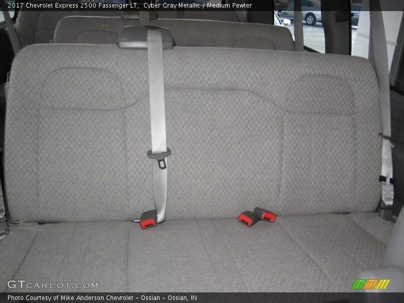 Cyber Gray Metallic / Medium Pewter 2017 Chevrolet Express 2500 Passenger LT