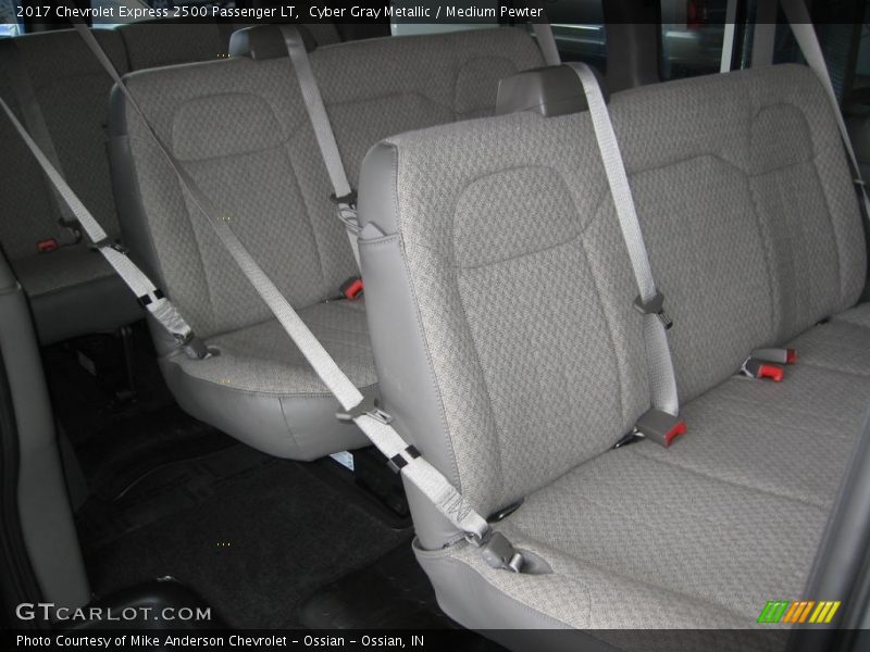 Cyber Gray Metallic / Medium Pewter 2017 Chevrolet Express 2500 Passenger LT