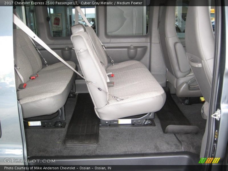 Rear Seat of 2017 Express 2500 Passenger LT
