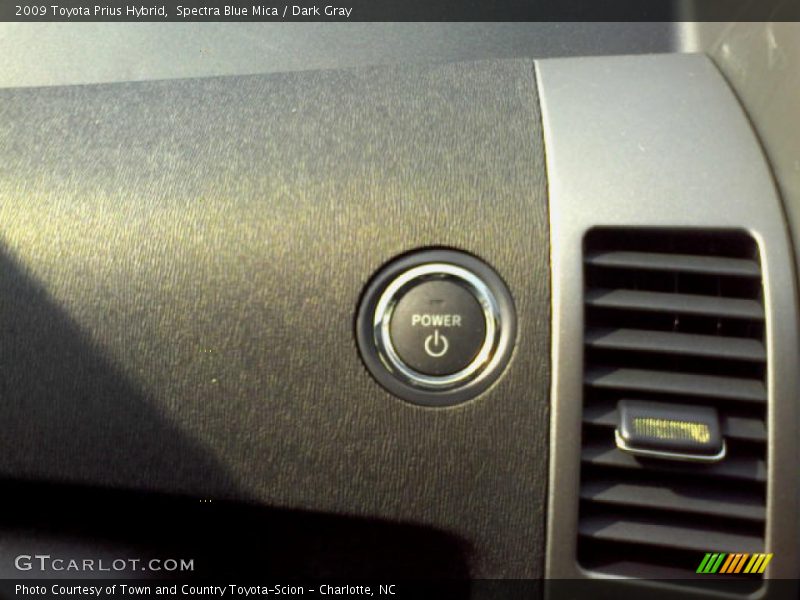 Spectra Blue Mica / Dark Gray 2009 Toyota Prius Hybrid