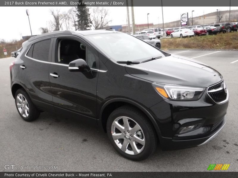 Front 3/4 View of 2017 Encore Preferred II AWD