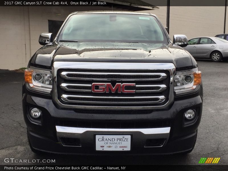 Onyx Black / Jet Black 2017 GMC Canyon SLT Crew Cab 4x4