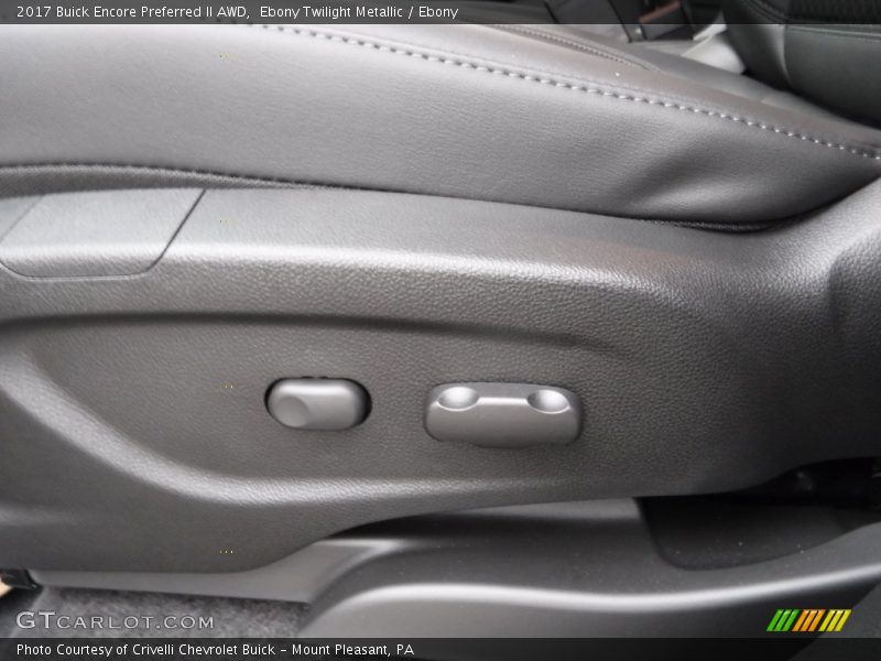 Ebony Twilight Metallic / Ebony 2017 Buick Encore Preferred II AWD