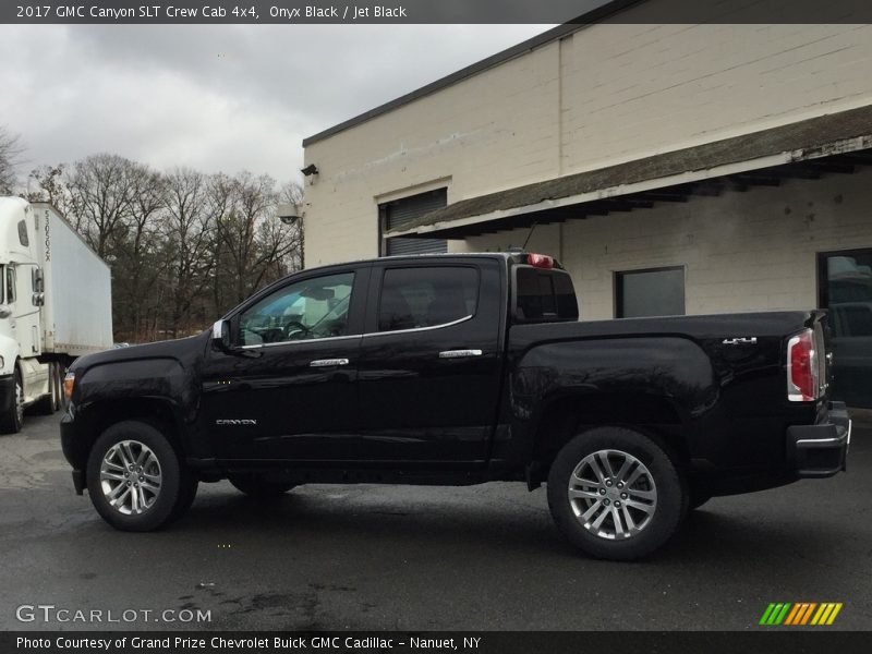 Onyx Black / Jet Black 2017 GMC Canyon SLT Crew Cab 4x4