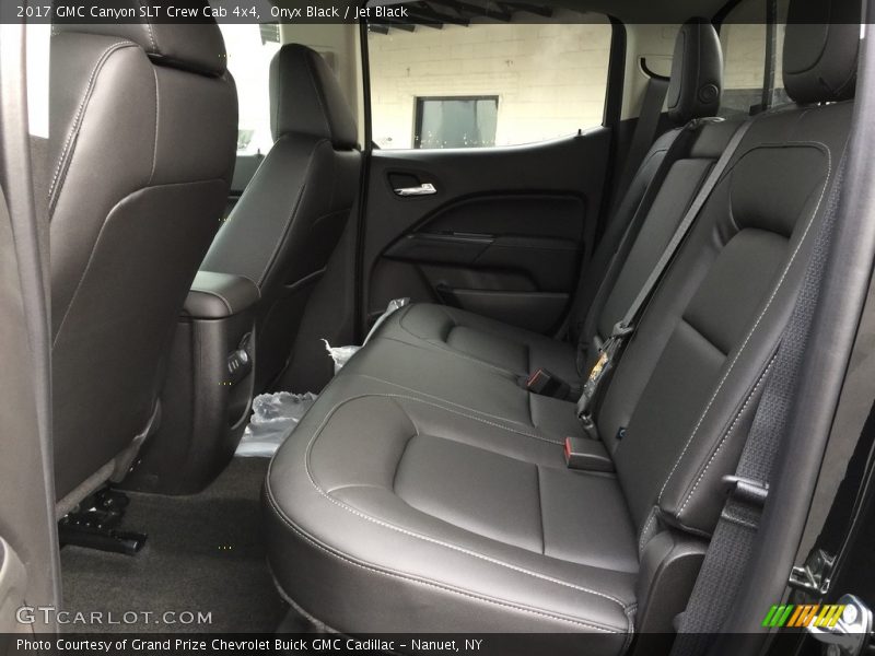 Rear Seat of 2017 Canyon SLT Crew Cab 4x4