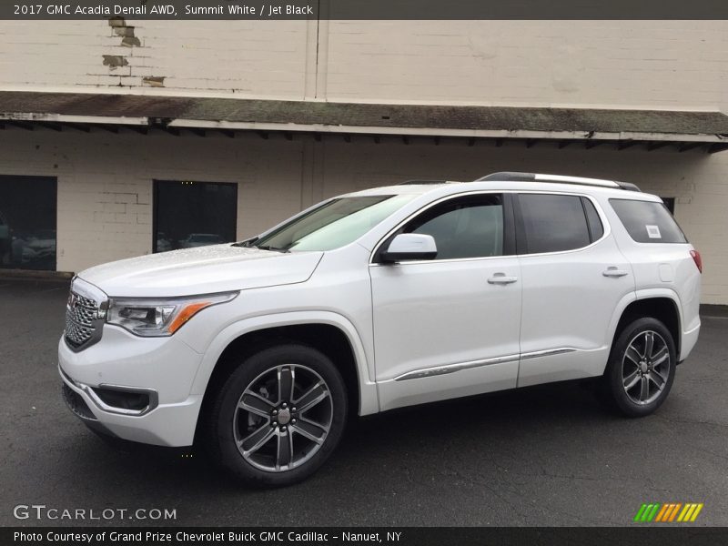 Summit White / Jet Black 2017 GMC Acadia Denali AWD