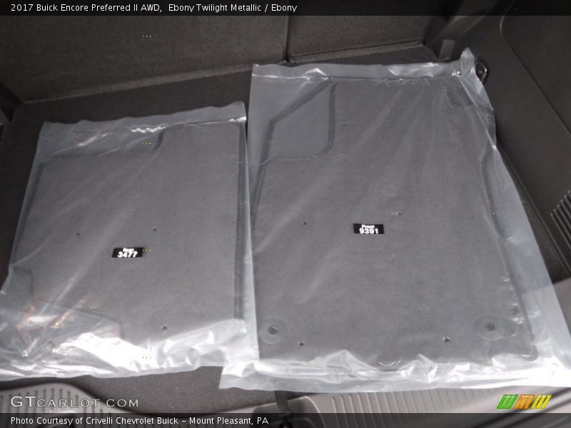 Ebony Twilight Metallic / Ebony 2017 Buick Encore Preferred II AWD