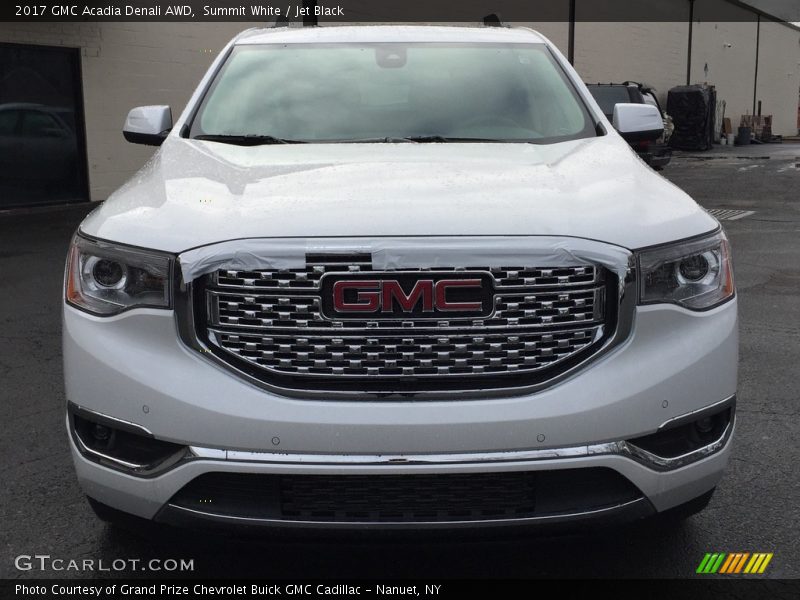 Summit White / Jet Black 2017 GMC Acadia Denali AWD