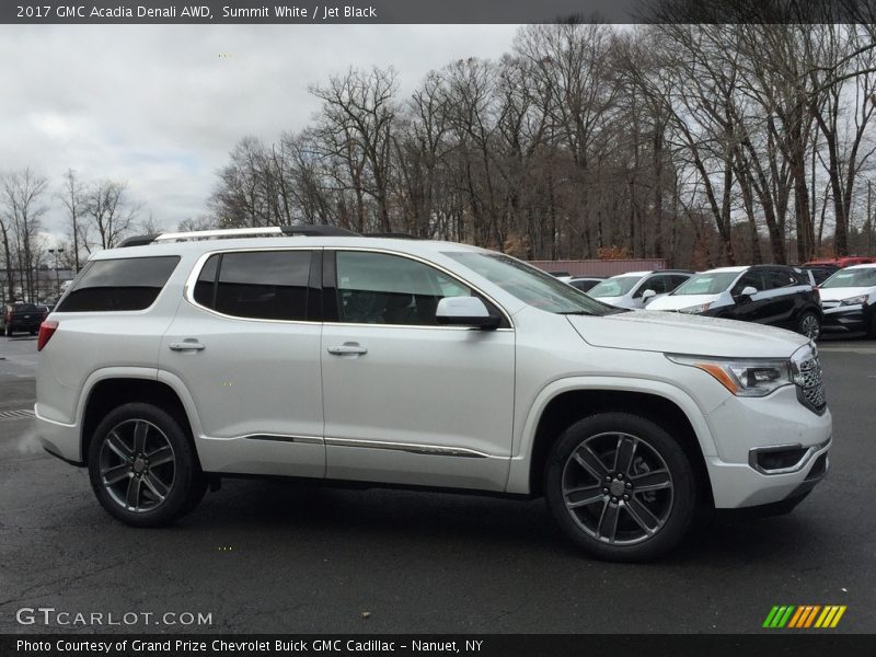 Summit White / Jet Black 2017 GMC Acadia Denali AWD