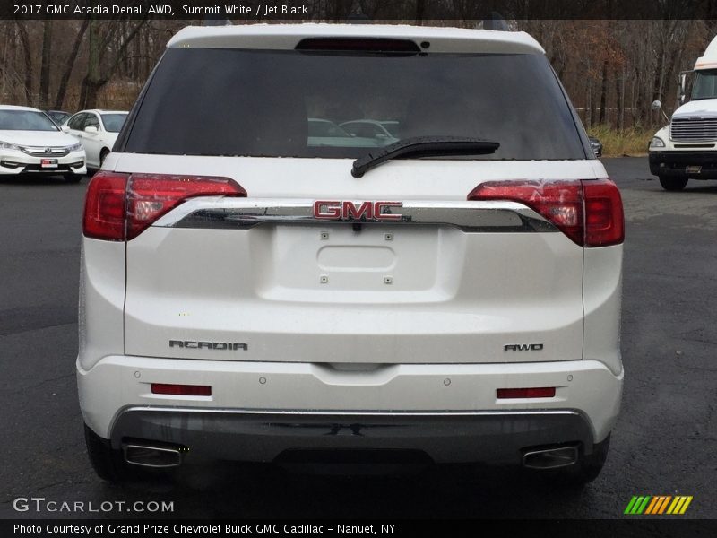 Summit White / Jet Black 2017 GMC Acadia Denali AWD