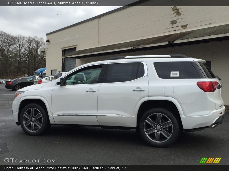 Summit White / Jet Black 2017 GMC Acadia Denali AWD
