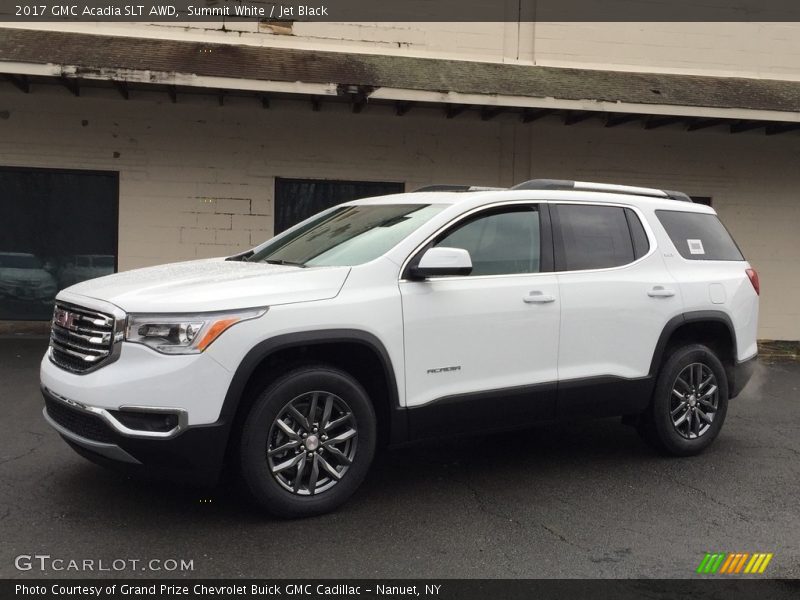 Summit White / Jet Black 2017 GMC Acadia SLT AWD