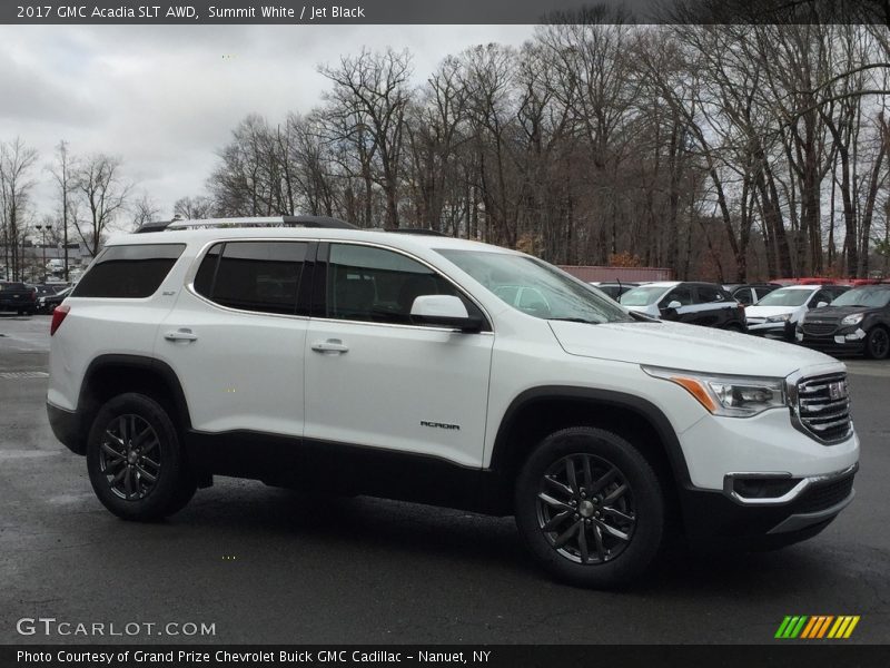 Summit White / Jet Black 2017 GMC Acadia SLT AWD