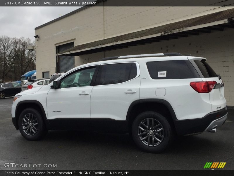 Summit White / Jet Black 2017 GMC Acadia SLT AWD