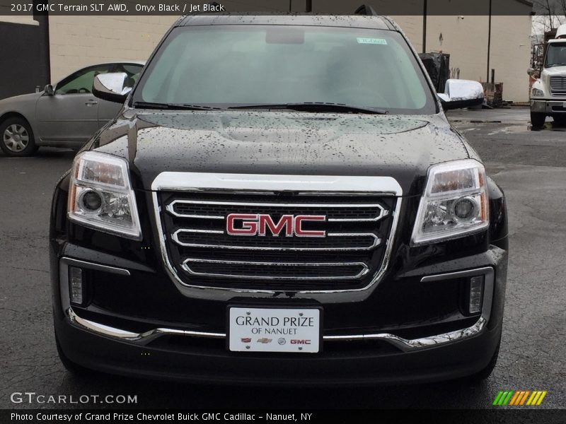 Onyx Black / Jet Black 2017 GMC Terrain SLT AWD