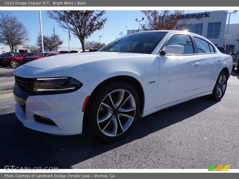 Bright White / Black 2016 Dodge Charger R/T