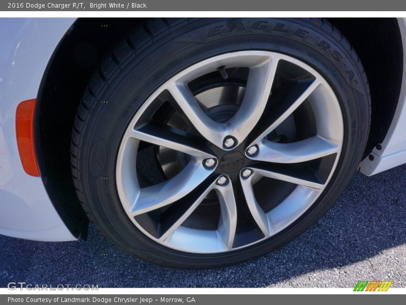 Bright White / Black 2016 Dodge Charger R/T