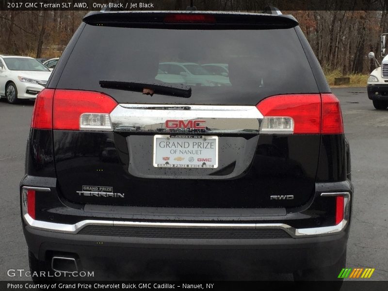 Onyx Black / Jet Black 2017 GMC Terrain SLT AWD