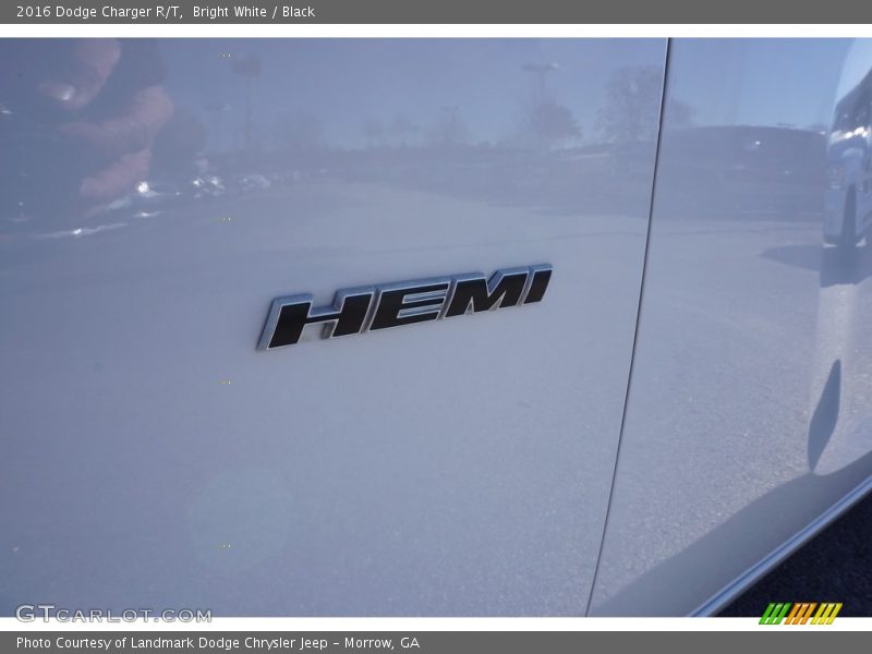 Bright White / Black 2016 Dodge Charger R/T