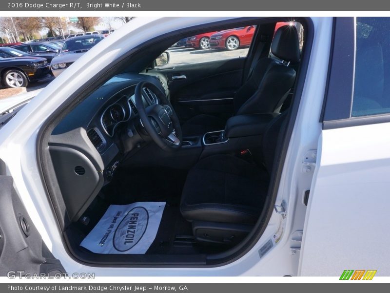 Bright White / Black 2016 Dodge Charger R/T