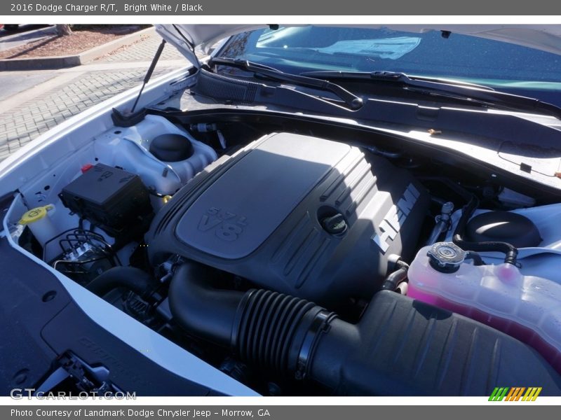 Bright White / Black 2016 Dodge Charger R/T