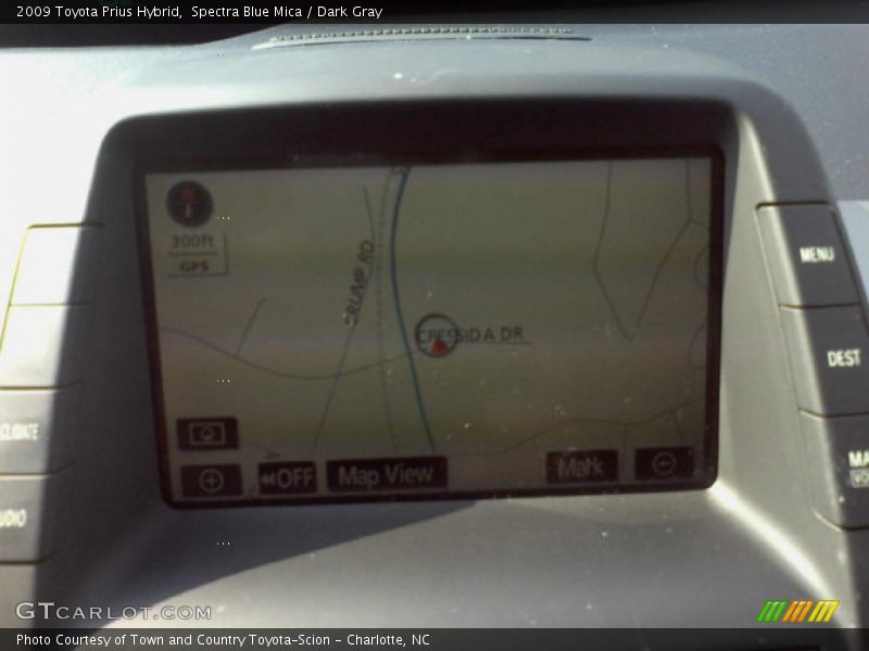 Spectra Blue Mica / Dark Gray 2009 Toyota Prius Hybrid