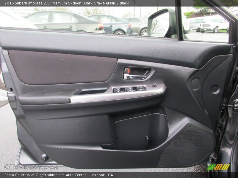 Dark Gray Metallic / Black 2016 Subaru Impreza 2.0i Premium 5-door